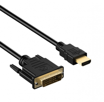 Кабель Kamatools 2334857 HDMI (m) - DVI-D (m), ферритовый фильтр, 1.8м