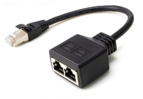 Разветвитель Kamatools 2375800 RJ45 2*2pr 10BASE-T
