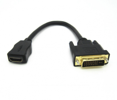 Кабель-адаптер Kamatools 2338751 DVI-I(f) - HDMI (m), 0.15м