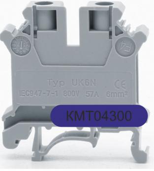 Клемма проходная UK6N КМТ04300 800V 57A